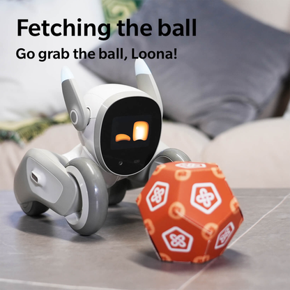 Loona Premium Smart-Roboter, KI-HAUSTIERBOT mit Ladestation, KEYi Tech