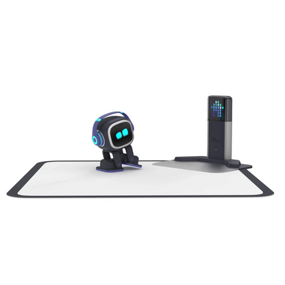 EMO Go Home Roboter, KI-Desktop-Haustier mit Ladestation, Living.AI